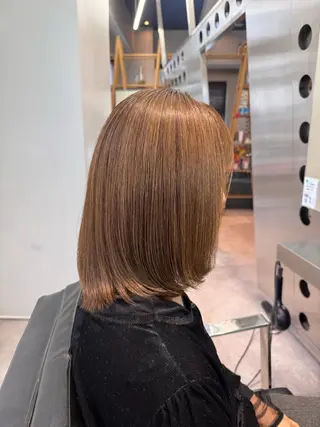 ミディアム カラー 北村 岳久翔のヘアスタイル