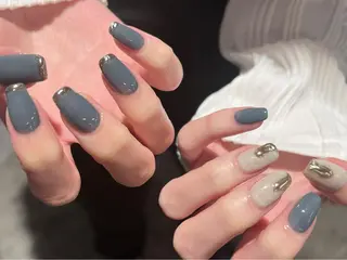 ネイル fumina 💚💛のネイルデザイン