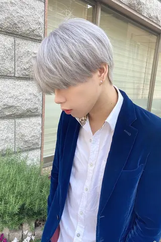 ショート メンズ カラー メンズ専門 スタイリスト前田雄輝のヘアスタイル