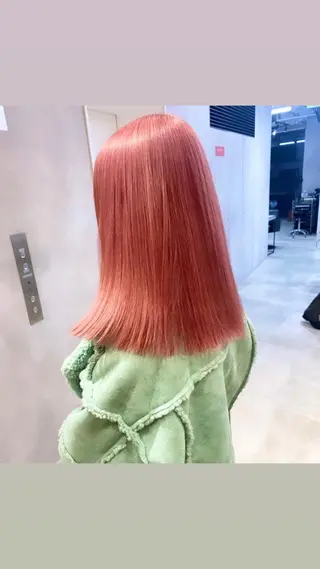 ミディアム カラー カラー系/カット特化 🟠オオタキマサシのヘアスタイル