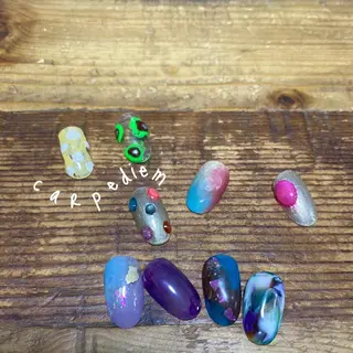 ネイル 城東区ネイルサロン carpediemのネイルデザイン