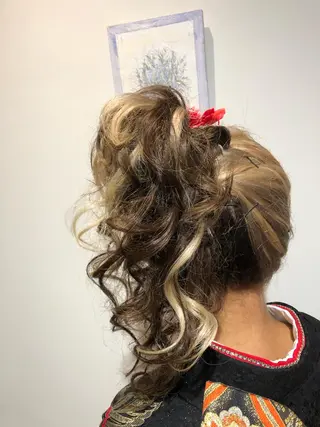 ヘアアレンジ 青野 文香のヘアスタイル