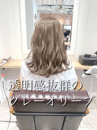 ロング カラー 艶髪カラー 渡辺岳也のヘアスタイル