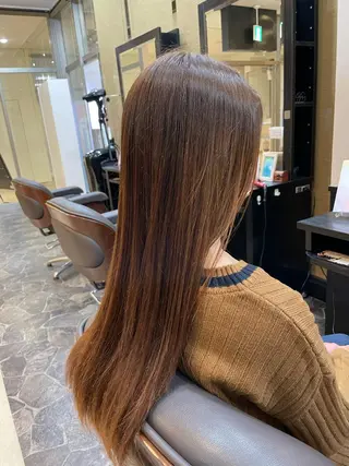 パーマ 岸田 怜奈のヘアスタイル