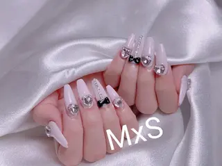 ネイル MxS Nail 【長さだし/フィルイン/マグネット/ワンホンネイル/韓国ネイル/パラジェル】所属・M×S Nail みなのネイルデザイン