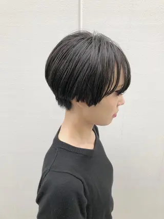 ショート カラー ノグチ ユウキ/ボブのヘアスタイル