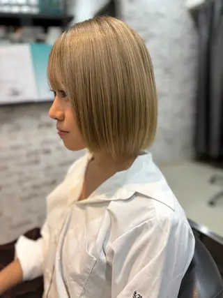 ミディアム カラー シャルム所属・美容室シャルム⭐️ 清水　勇希のヘアスタイル