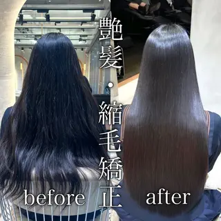 ロング 縮毛矯正/髪質改善/ レイヤー/りょうのヘアスタイル