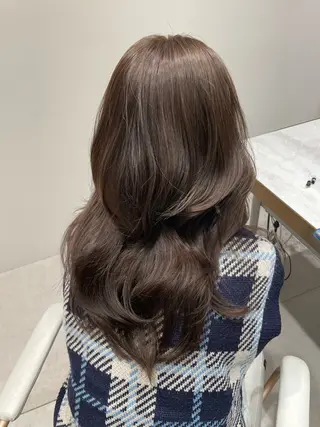 ミディアム 顔周り/レイヤー🎀 natsumiのヘアスタイル
