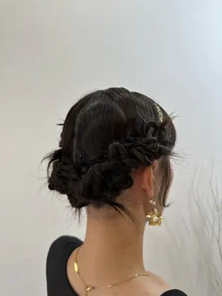 ヘアアレンジ 🎀sakura🎀 艶髪/韓国/ワンホンのヘアスタイル