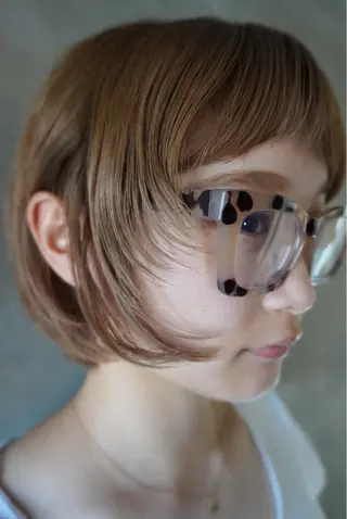 ミディアム カラー 無料カラーモデル🌿 cocoroのヘアスタイル