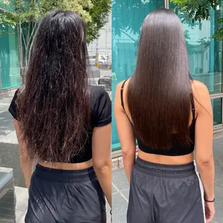 ロング hair gallery glass所属・すえつな しんのすけのヘアスタイル