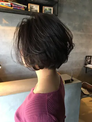 ショート MANON by H所属・俵 知広のヘアスタイル