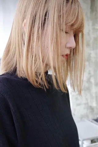 ミディアム カラー suvvy hairsalonのヘアスタイル