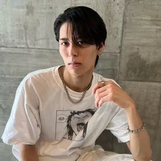 メンズ メンズ特化/パーマ/ メッシュ/竜成のヘアスタイル