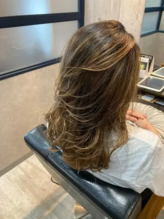 ロング カラー 小野 【髪質改善】のヘアスタイル