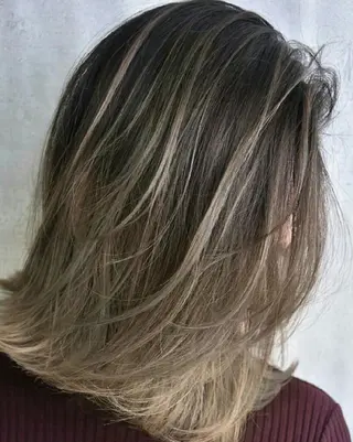 ミディアム カラー Babylon所属・畑中秀平💛艶髪💜 Babylon 代表のヘアスタイル