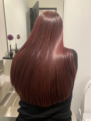 ロング カラー ダブルカラー/ 艶カラー／こうきのヘアスタイル