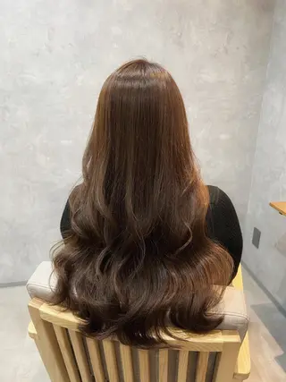 ロング カラー 中村 ひなたのヘアスタイル