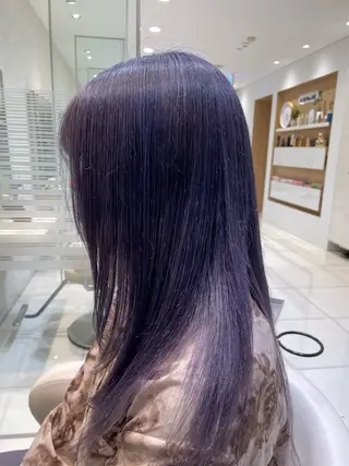 カラー 🫧L`pul🫧 ハイトーン/マツパのヘアスタイル