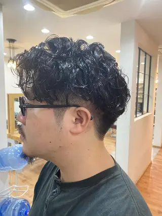 メンズ little/頭身浴 /カヤノケイスケのヘアスタイル