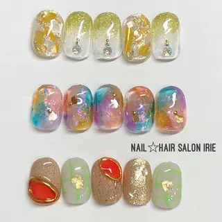 ネイル Hair salon Irie所属・與儀 知佳のネイルデザイン