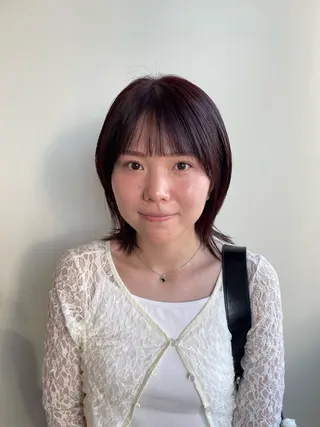 ミディアム カラー Toiro 横浜所属・🎀レイヤー/パーマ カラー/ai🎀のヘアスタイル