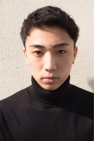 ショート メンズ 千葉 慎也のヘアスタイル