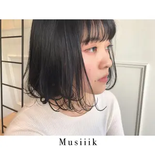 ショート カラー Musiiik hairのヘアスタイル