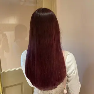 ロング マホ/日吉/髪質改善 /レイヤー/ガーリーのヘアスタイル