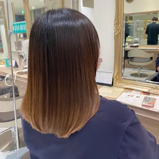 セミロング ✨美髪/縮毛矯正 講師 /塚田健✨のヘアスタイル