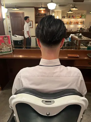 ショート BARBERSHOP DALIE所属・喜瀬 慎斗のヘアスタイル
