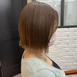 ショート カラー パーマ ヘアアレンジ メンズ キッズ ネイル マツエク・マツパ アイブロウ 横浜Bob美容師🤎 ERINAのヘアスタイル