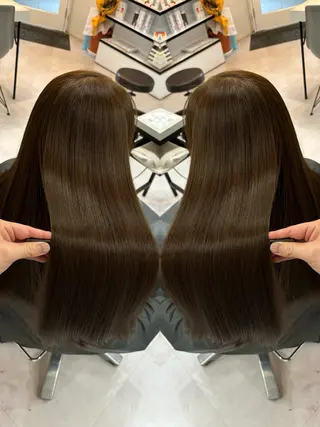 ロング カラー 🦋レイヤー✖︎ 髪質改善🦋リョウヤのヘアスタイル