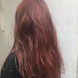 セミロング カラー やまもと さえのヘアスタイル