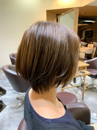 ショート RIGO hair所属・トクシ ーのヘアスタイル