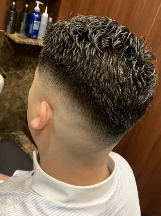 ショート メンズ 奥山 昇陽のヘアスタイル