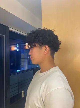 パーマ メンズ fifth神宮前 HIN★T★のヘアスタイル