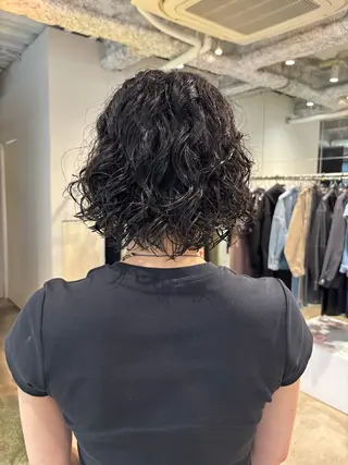 パーマ ANY/須田 麻人/パーマスタイルのヘアスタイル