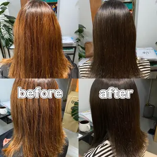 ロング カラー メルクヘアー 中澤のヘアスタイル