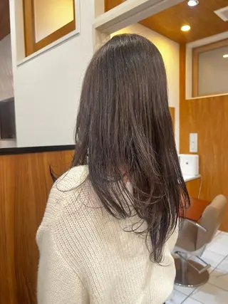 カラー トーンアップ🦢 ユメのヘアスタイル
