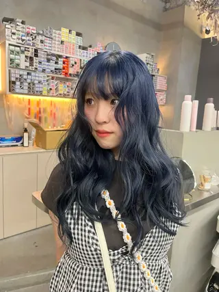 ロング カラー qulim所属・櫻井 はるなのヘアスタイル