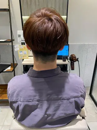 ショート 長津 健一郎のヘアスタイル