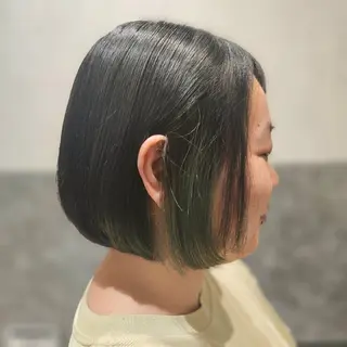 ショート カラー O.hair designers所属・シールエクステ🎀 ホシノ🕒ユウカのヘアスタイル
