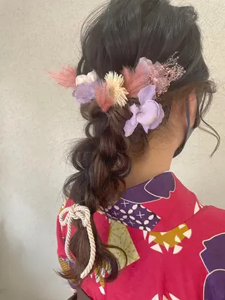 ヘアアレンジ 松下 由恵のヘアスタイル