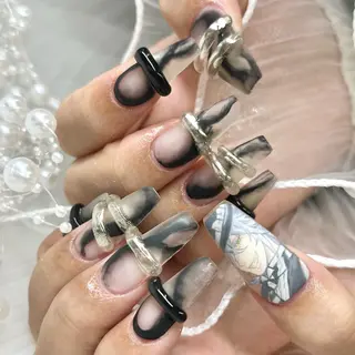 ネイル 池袋痛ネイル Nok. 渡辺のネイルデザイン