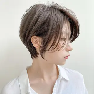 ショート カラー 宮本 聖希のヘアスタイル