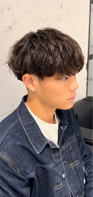 パーマ メンズ メンズカット/柏/韓 国/メンズパーマ航太のヘアスタイル