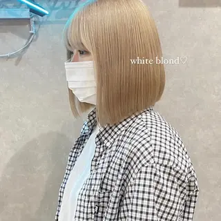 ミディアム mood alissaのヘアスタイル