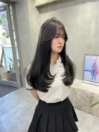 ロング カラー the path shogo🌻のヘアスタイル